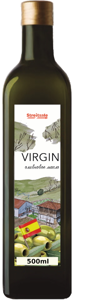Virgin Olive Oil in a 500ml glass bottle