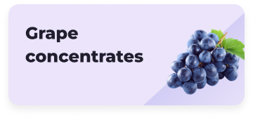 Grape concentrates