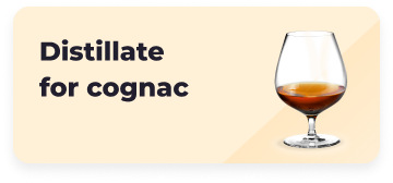 Distillate for cognac