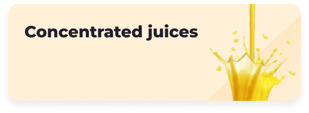 Concentrated juices