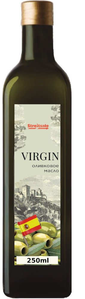 Virgin Olive Oil in a 250ml glass bottle