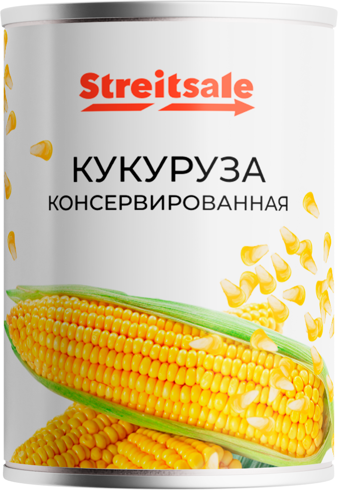 Sweet corn in grains, 200g